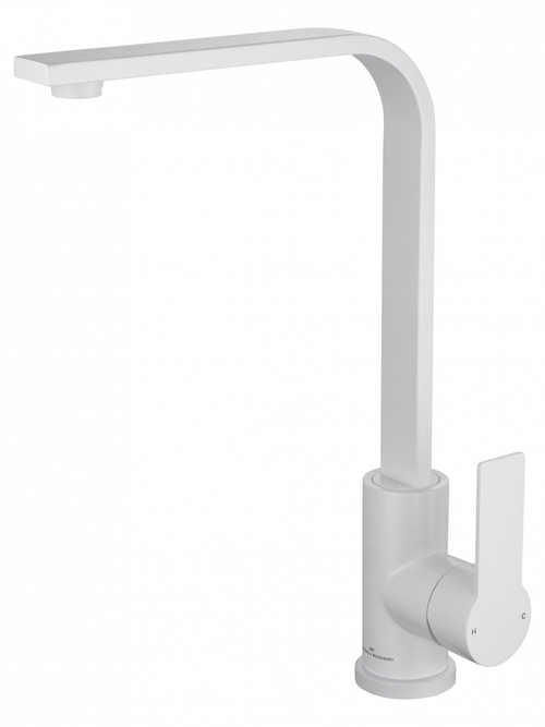 Смеситель для кухни WONZON & WOGHAND, Белый матовый (WW-AE4550-MW)