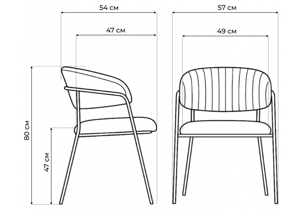 Стул на металлокаркасе Woodville Kamelia зеленый, золото
