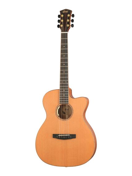 Cort Flow-OC-WCASE-NS Flow Series - электро-акустическая гитара, цвет натуральный, с футляром