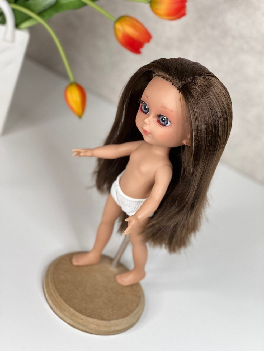 Кукла Nines виниловая 30см Dainty без одежды (2440W6)