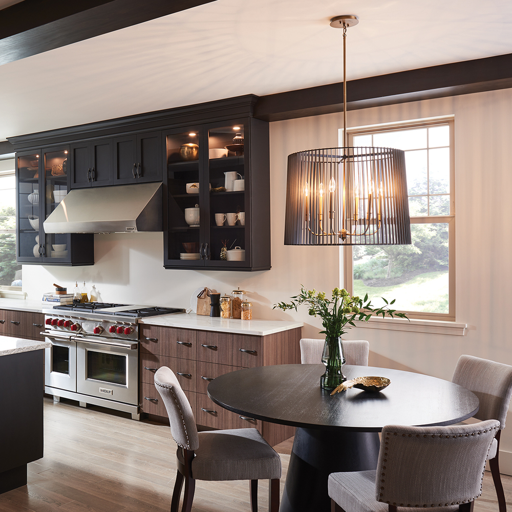 Люстра Kichler, Арт. QN-LINARA-6P-BK