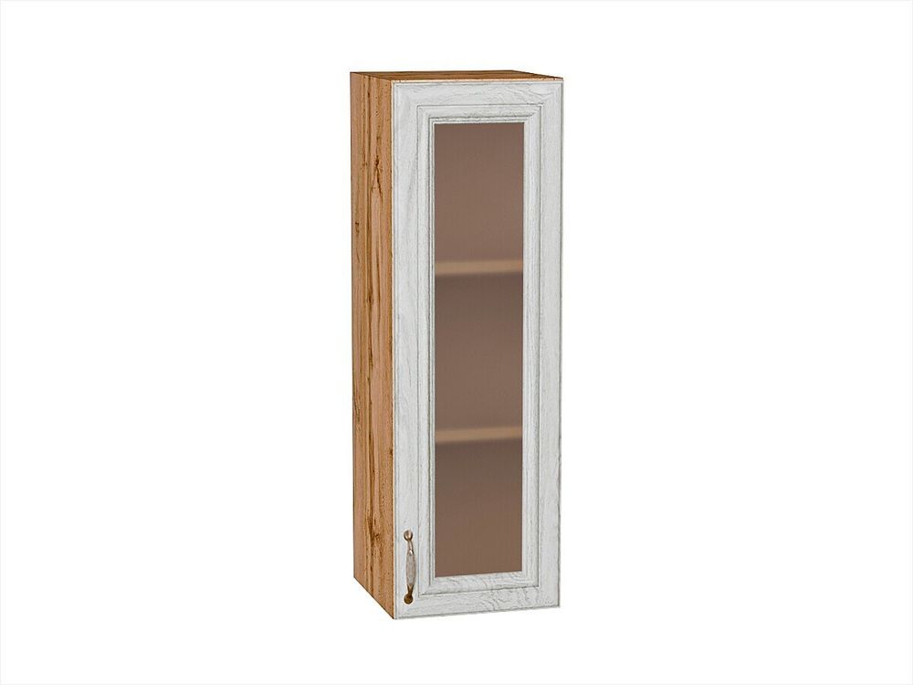 Шкаф верхний с 1-ой остекленной дверцей Шале