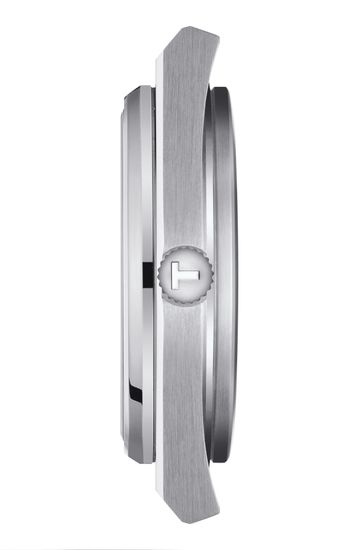 Tissot T137.410.11.091.00 мужские швейцарские часы PRX с боку большой обьем