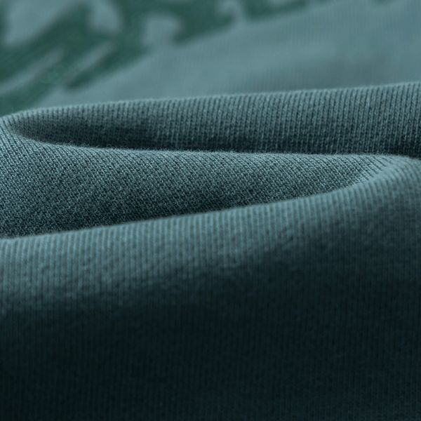 Худи PUFF Half Zip Серо-Зеленый - фото 5