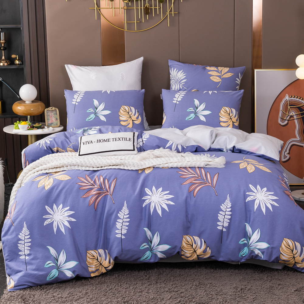 Комплект постельного белья Люкс Сатин 100% хлопок на резинке AR292