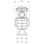 Насос "Maxim" 3.5HP с префильтром, 50 м3/ч, H=10 м, 380В, 2.5 кВт