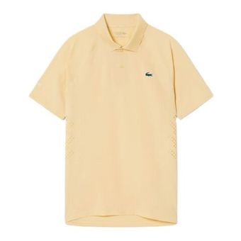 Мужское теннисное поло Lacoste Tennis x Novak Djokovic On Court - yellow