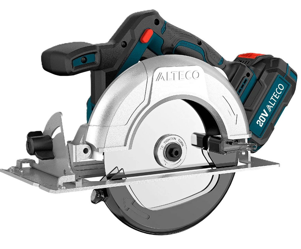 Бесщеточная аккумуляторная циркулярная пила ALTECO CCS 20-165 Li BL