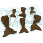 Форма для шоколада ХВОСТЫ РУСАЛОК,пластик