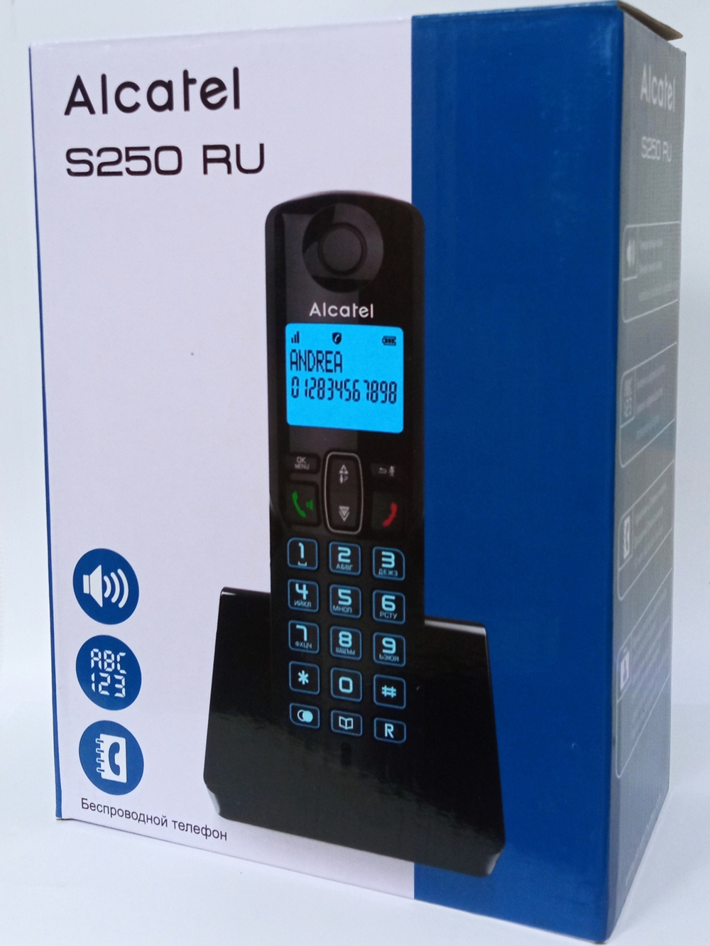 Радио телефон Alcatel S250RU АОН