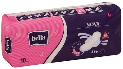 Прокладки "Белла"  нова софт 10шт розовый (36)