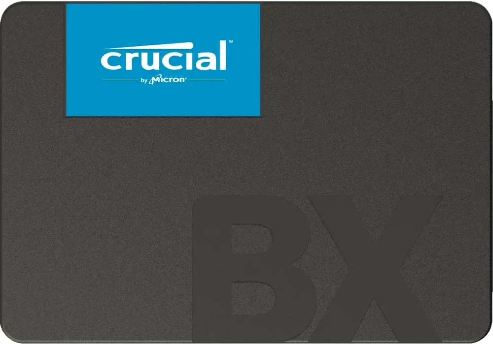 Твердотельный накопитель 1000Gb SSD Crucial BX500 2.5” SATA3 R540Mb/s, W500MB/s 7mm CT1000BX500SSD1