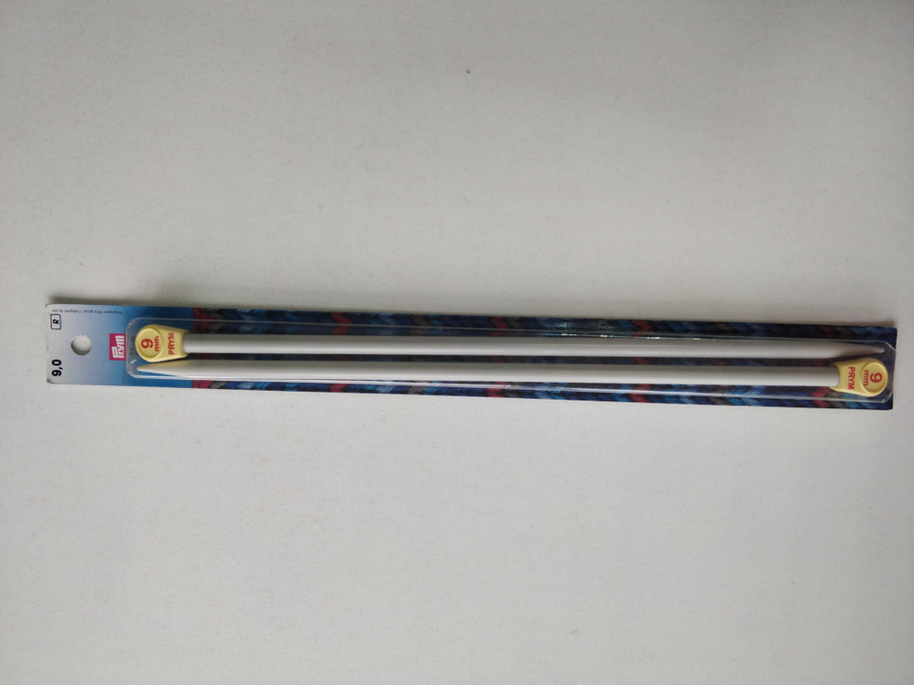 Prym прямые спицы 35см пластик
