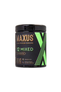Презервативы MAXUS X-Edition Набор с железным кейсом, 12 шт