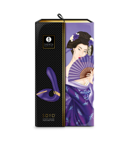 Shunga SOYO - Вибростимулятор для клитора и зоны G с двумя независимыми моторами