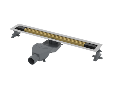 Душевой лоток B&T INFINITY 80см, нерж.сталь МАТ. ЗОЛОТО