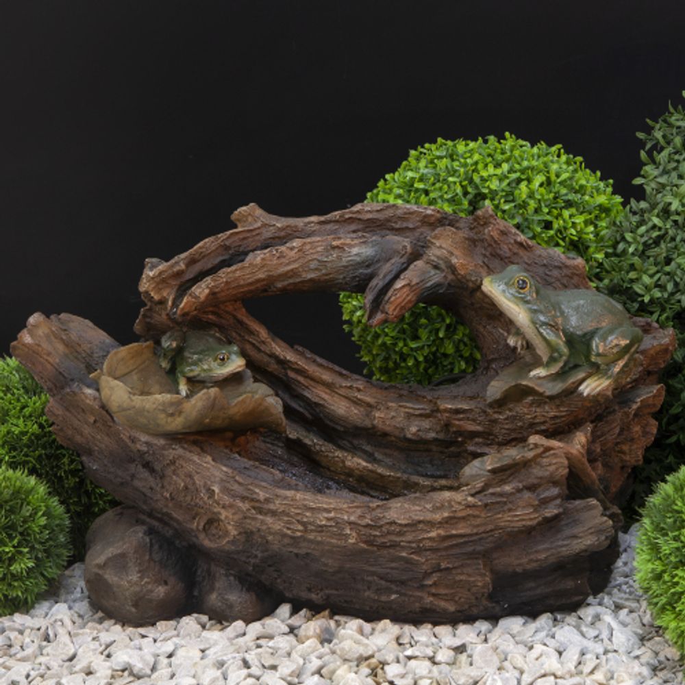 GA-03446 GREEN APPLE Уличный фонтан Лягушки высота 39см | GREEN APPLE