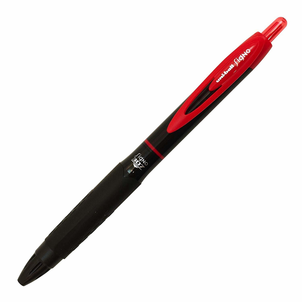 Uni-ball Signo 307 - новейшие гелевые ручки Mitsubishi Pencil / Uni. При изготовлении чернил используются измельченная до нано-размеров целлюлоза. UMN30707.15