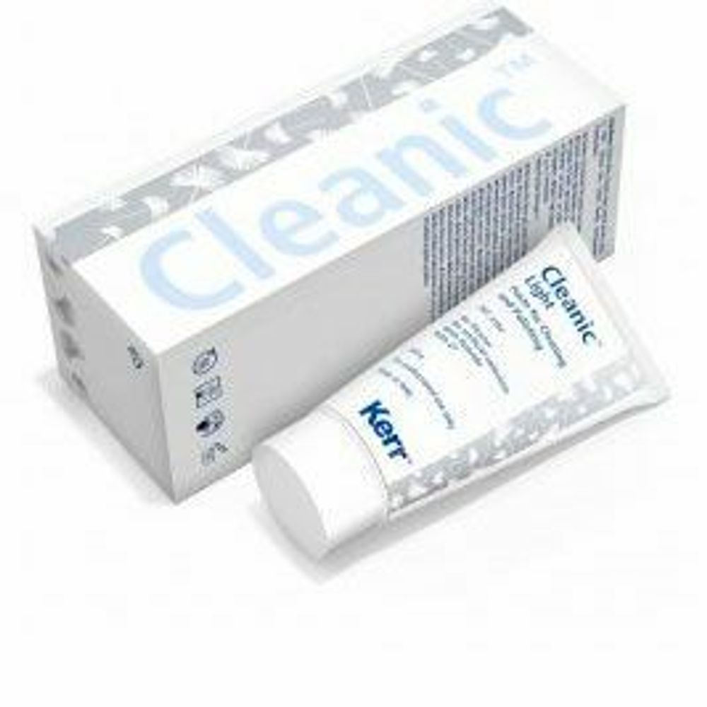 3384 Профилактическая паста &quot;Cleanic&quot; Без вкуса без красителей с фтором 100г, Kerr