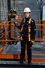 Мобильная горизонтальная анкерная линия, модель Pz-Line (с максимально допустимым одновременным числом пользователей - не более 2