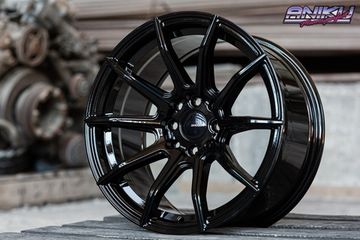 Комплект дисков Shogun S10 R16 8.0J ET30 4*100/114.3 чёрный глянец