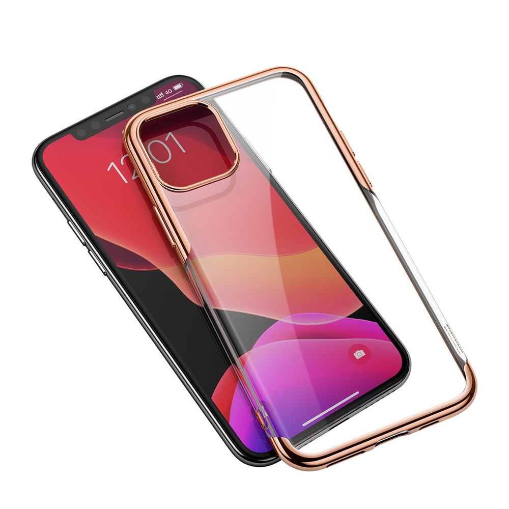 Чехол для Apple iPhone 11 Pro Max Baseus Shining Protective Case - Gold