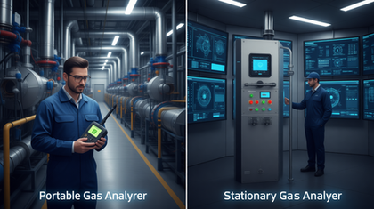 Портативные vs стационарные газоанализаторы: когда что использовать на производстве