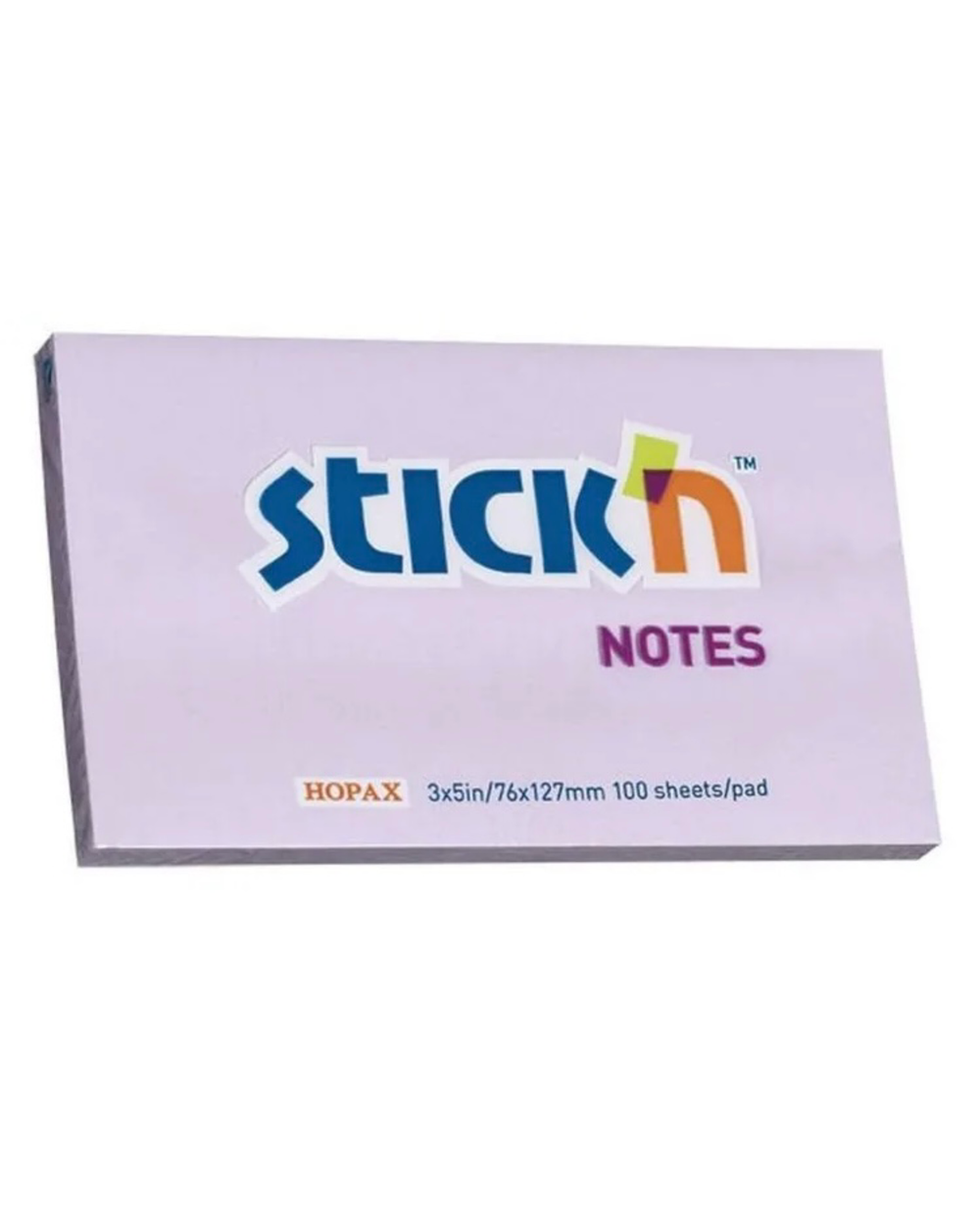 Карточки с клеевым слоем STICK N HOPAX, 76*127 мм, 100 листов в упаковке