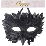 Маска карнавальная «Темная ночь», черный