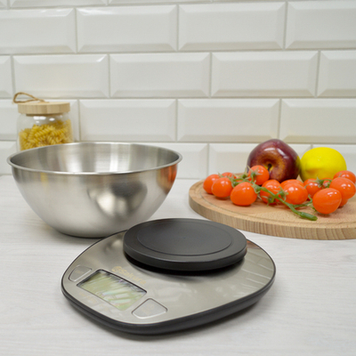 Весы кухонные электронные до 5кг нерж