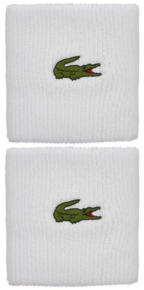 Напульсник теннисный Lacoste SPORT Stretch Cotton Jersey Wristband - white