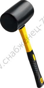 STAYER PROFI 680 г, Чёрная резиновая киянка (2054-75)