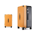 Чемодан Paul Frank "Long Way" | 5 Wheels+USB+Cup holder (Black&Orange)
