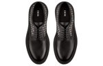 DIOR Explorer Derby Cow Split Leather Casual Leather Shoes Men"s Pitch Black