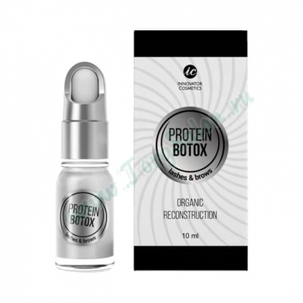 Состав для протеиновой реконструкции ресниц и бровей «Protein Botox», Sexy Brow Henna, 10 мл.