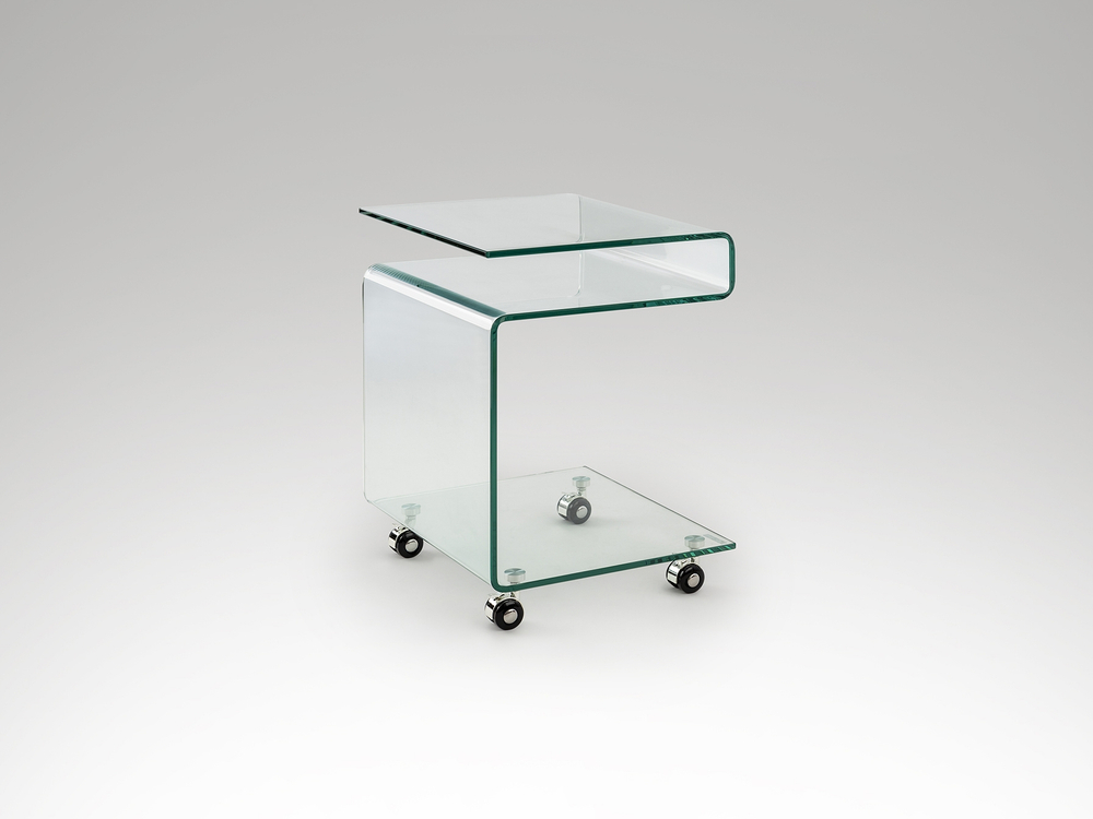 Столик на колесиках Glass