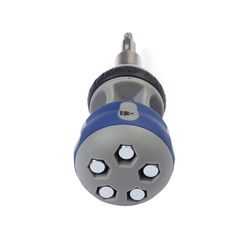 МАСТАК (049-7B) Реверсивная отвертка с битами 7 в 1