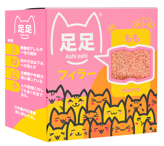 Наполнитель ASHI ASHI "momo" комкующийся