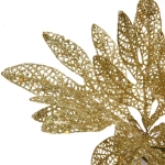 Ветка декоративная «Сказочный листопад» 25 см, Золото