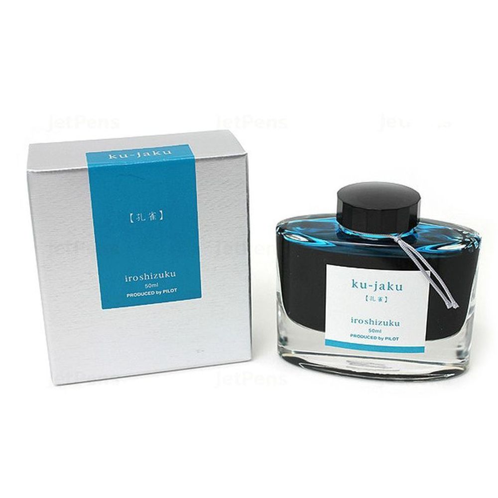 Чернила для перьевых ручек Pilot Iroshizuku Ku-Jaku синие 50мл (INK-50-KJ)