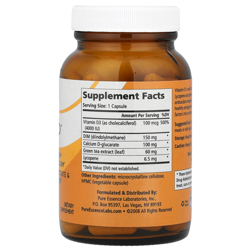Pure Essence, DIM-D™, 90 растительных капсул