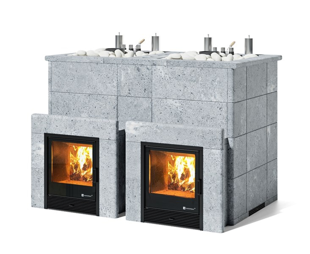 Печь для бани Изистим Домна 90 К ТВИН