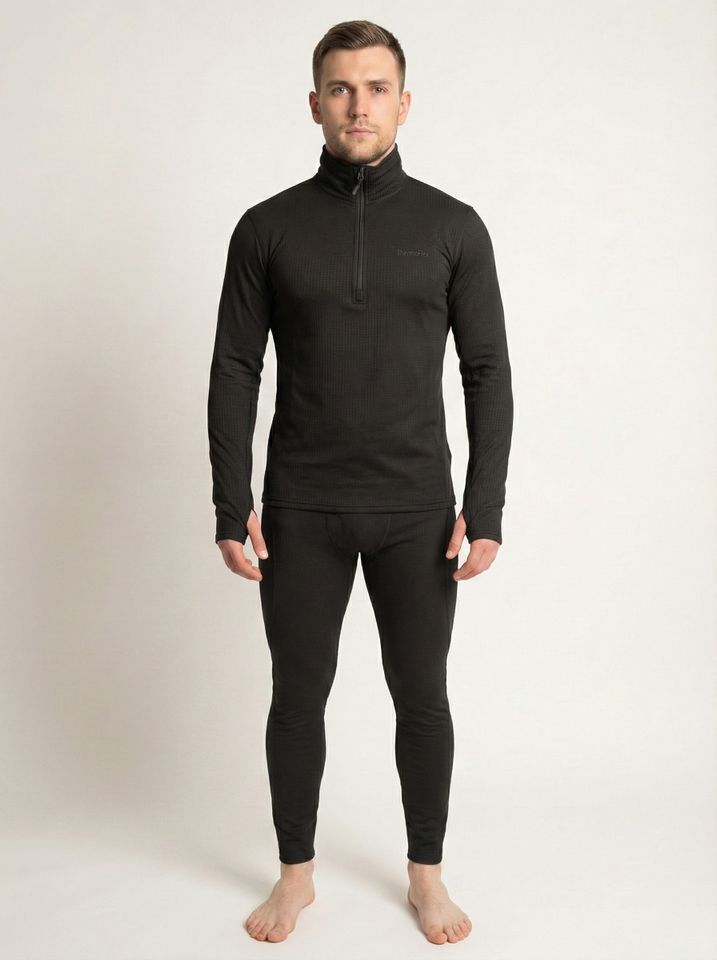 Термобелье Thermo Flex перфорированное (черное)