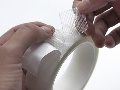 Скотч 2-х сторонний усиленный ABRO лента-гель,армирующее волокно (3смх0,8ммх3м)