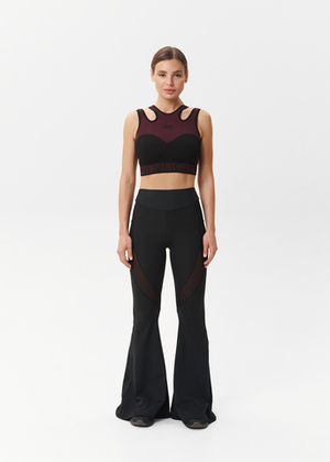 Топ-бра бесшовный с бретелями