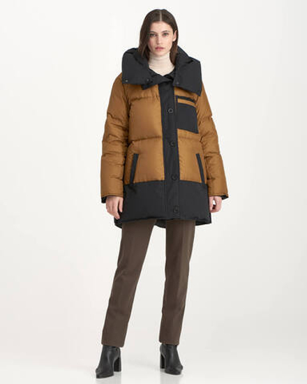 Пуховик двусторонний