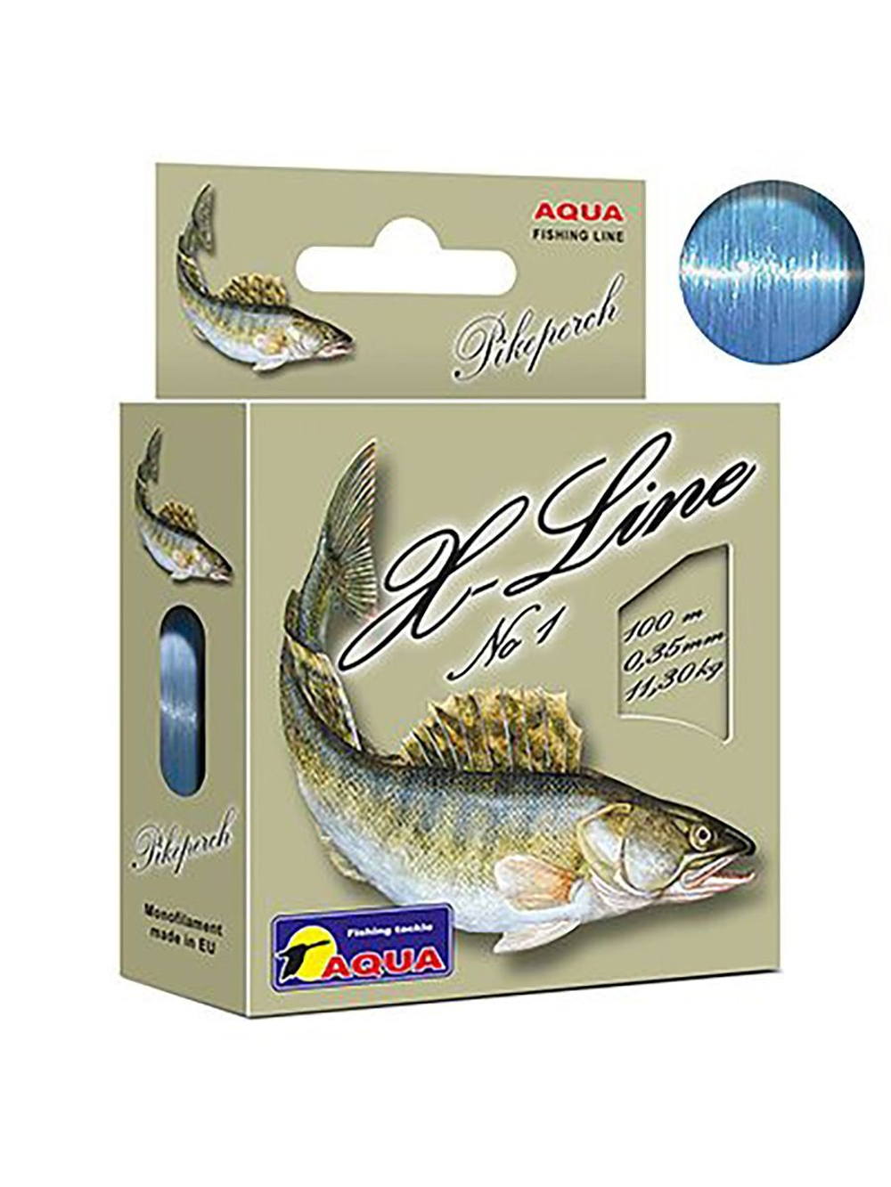 Полиэстровая леска X-Line Pikeperch (Судак) 0,16 мм 3 шт