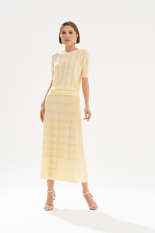 23531 Джемпер женский (желтый)