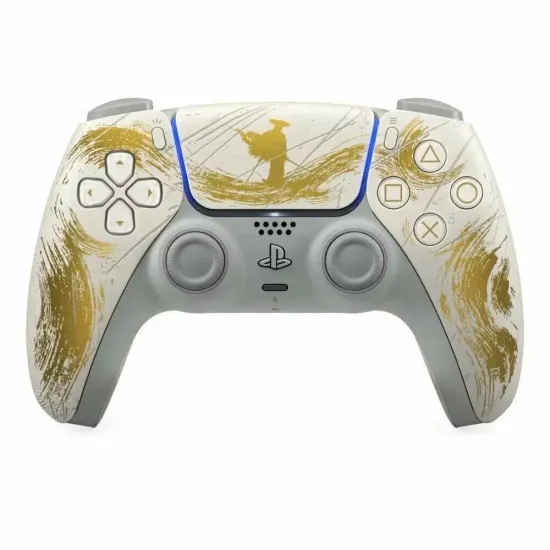 Sony DualSense 16 кнопок Gold Limited Edition (Ghost of Yotei) (PS5)