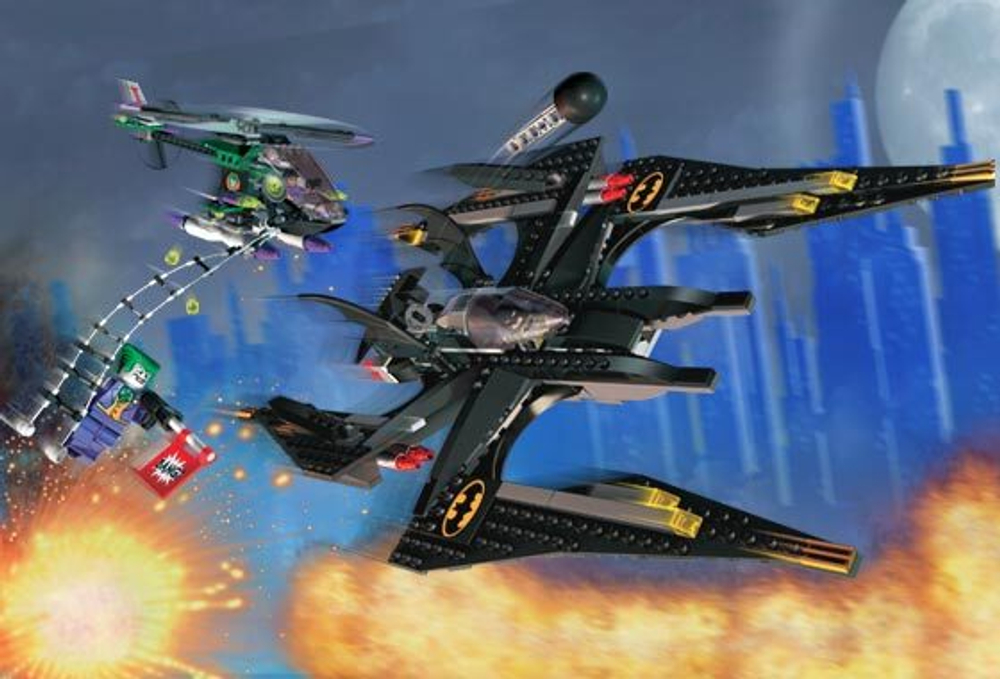 Конструктор LEGO Бэтмен 7782 Воздушное нападение Джокера
